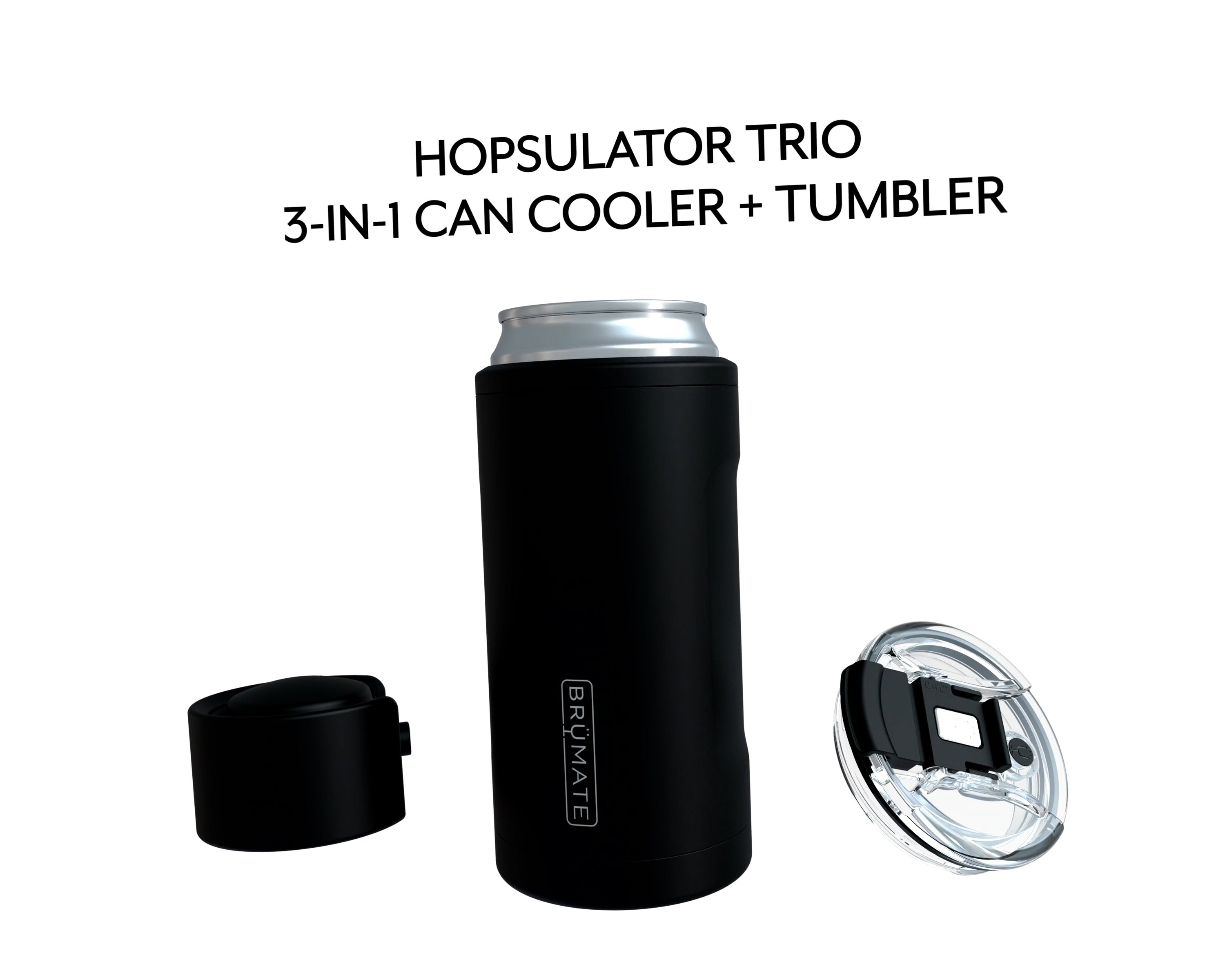 BRUMATE HOPSULATOR TRIO, 3-IN-1 CAN- COOLER