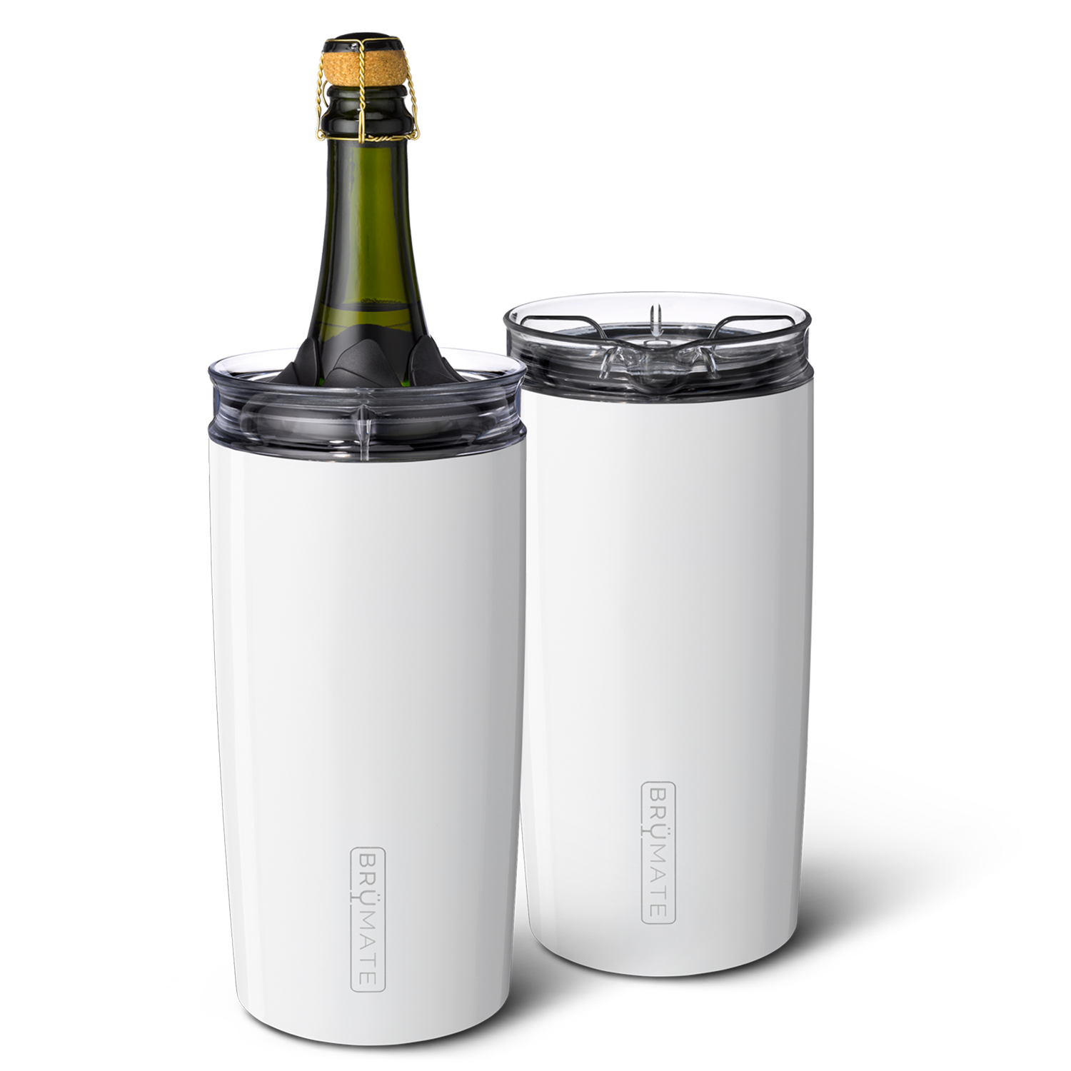 BRUMATE- Togosa Wine Chiller and Leakproof Pitcher in Ice White