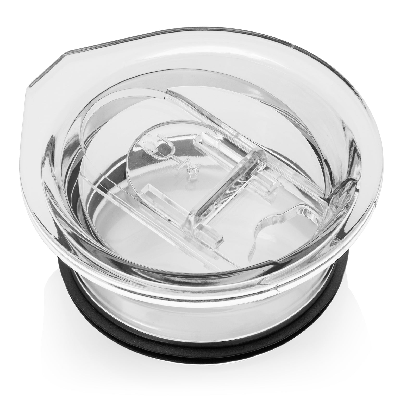 Hopsulator Slim Tumbler Lids (Clear, Black and Purple)