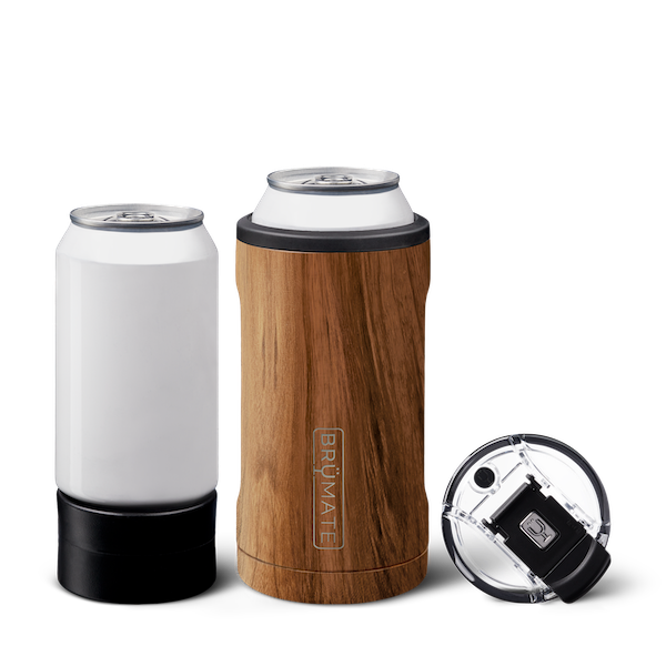 BruMate: Hopsulator Trio 3-in-1  Walnut (16oz/12oz Cans) – Makk Fashions