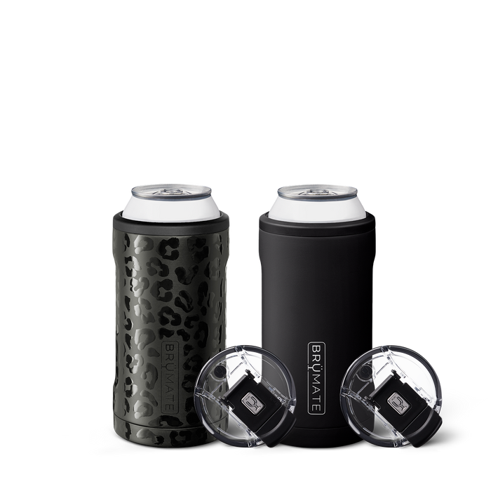 BruMate 12/16 oz Hopsulator Trio matte gray Holds 12 or 16 oz Beer Can