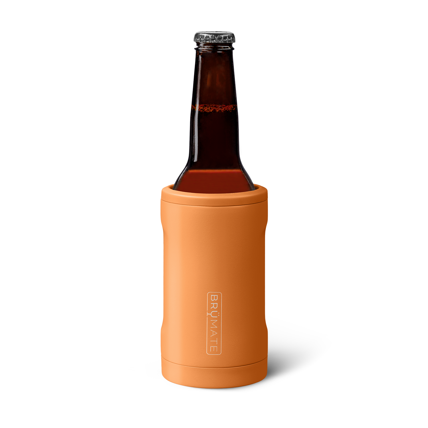 BOTTLE KEEPER | NEW 12oz. Standard Beer Bottle Insulator Metallic Orange NWT