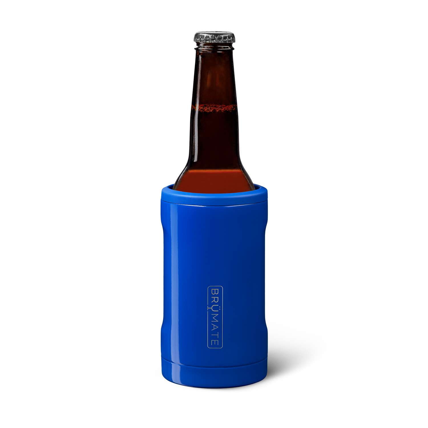 12 oz. Insulated Stainless Steel Slim Can Holder (Royal Blue