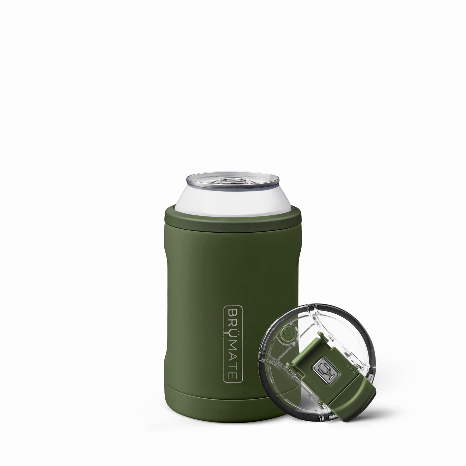 BrüMate Hopsulator Juggernaut Insulated 24/25oz Can-Cooler | OD Green