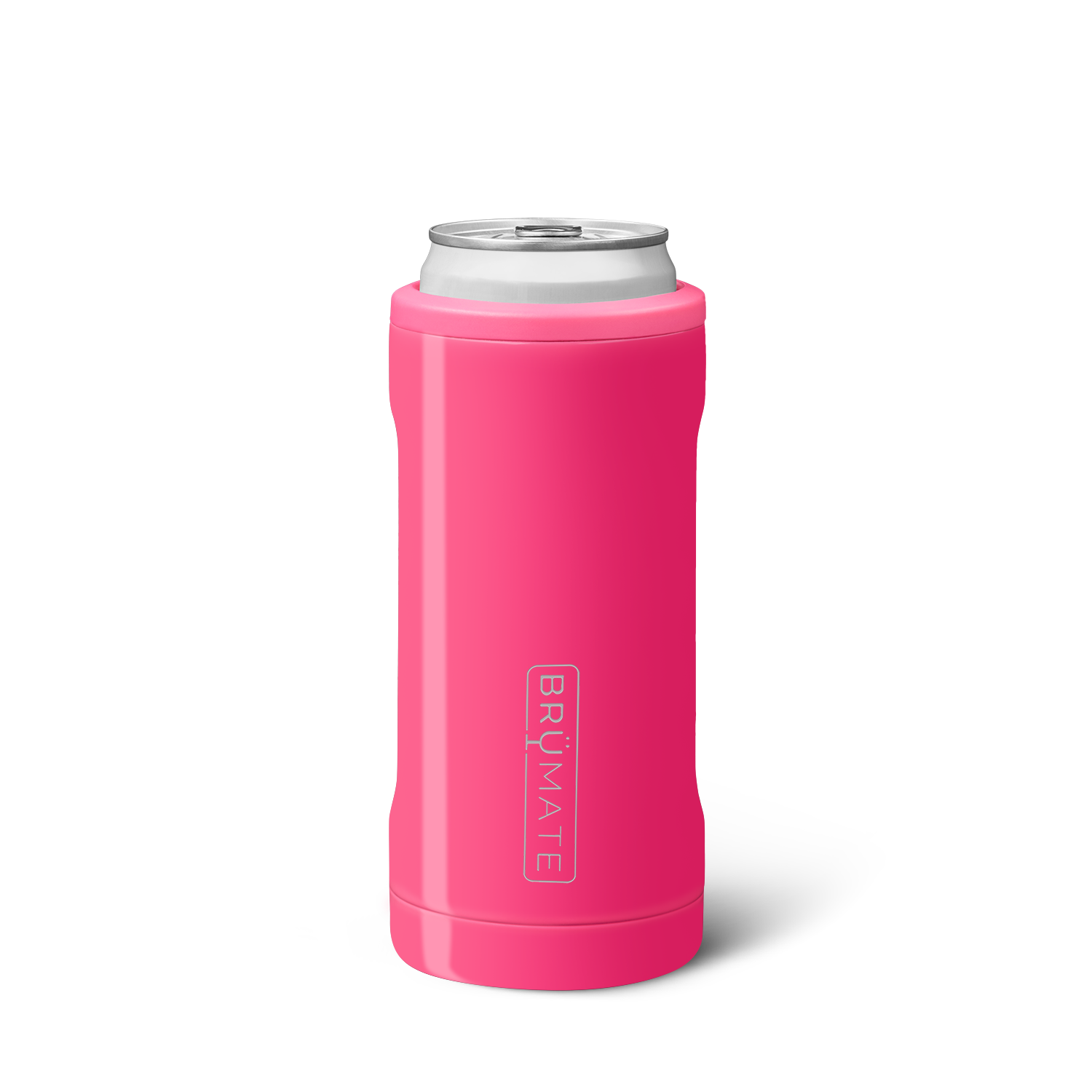 Brumate Neon Pink Hopsulator Slim