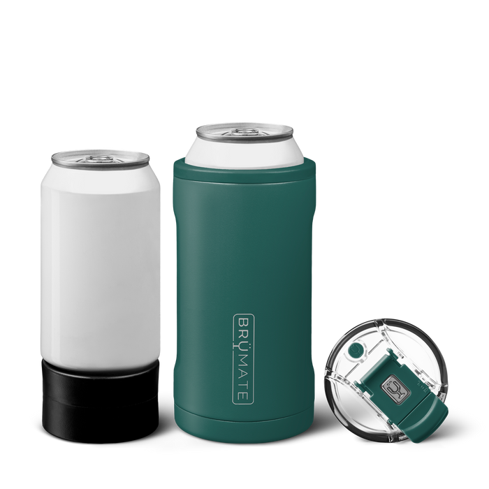 BruMate Hopsulator Slim Green Can Coozie