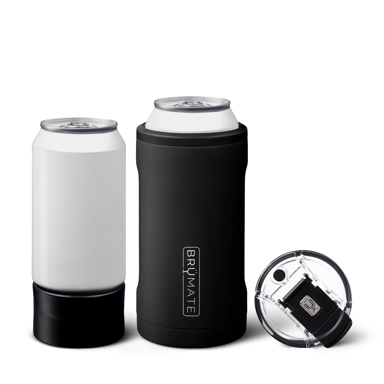 Image of Hopsulator Trio | Matte Black | 12/16oz Standard Cans