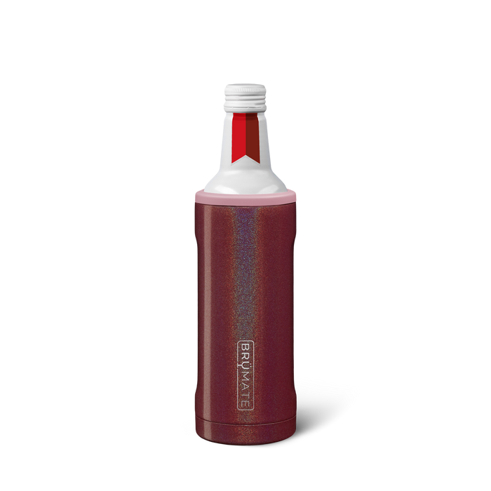 BruMate Hopsulator Twist 16 oz Bottle Cooler - Matte Black