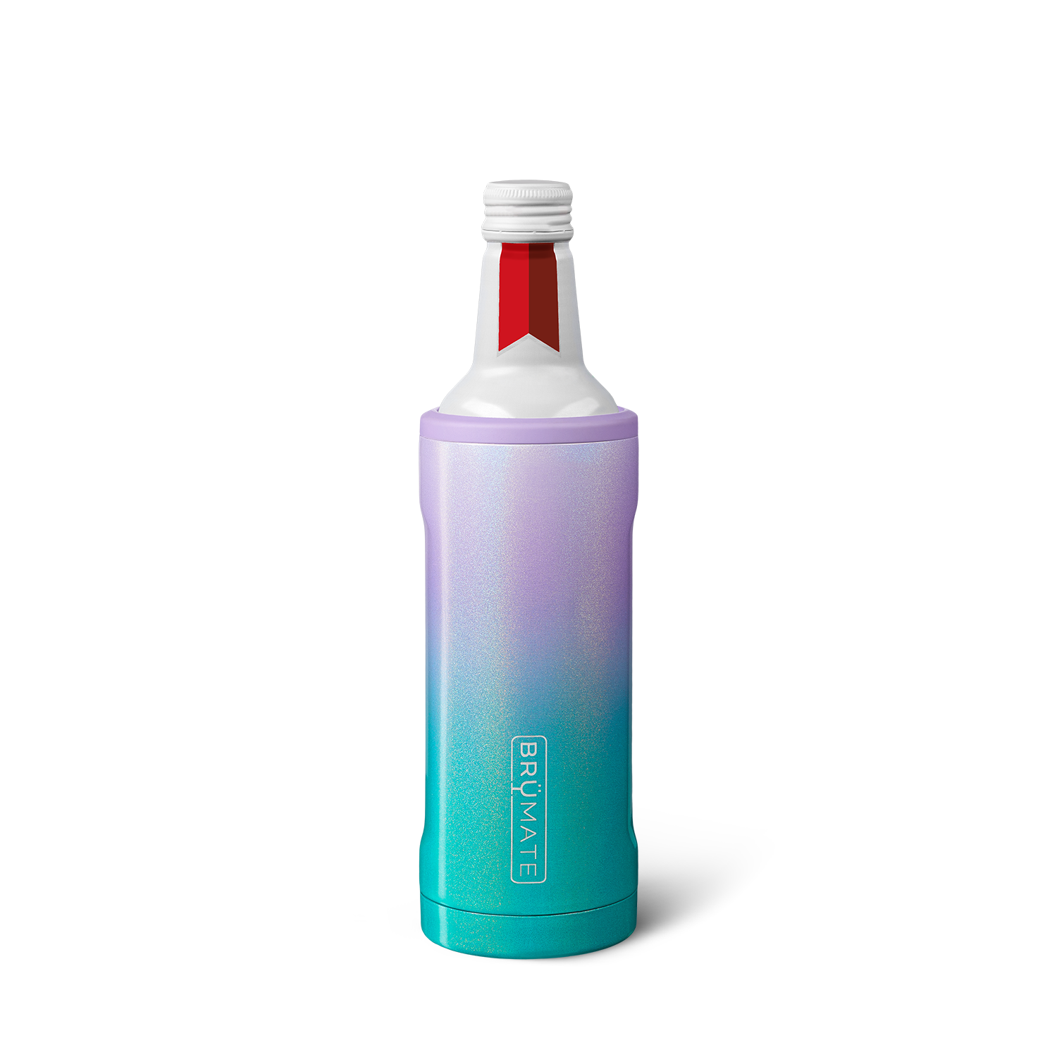 BruMate Hopsulator Bott'l Bottle Cooler - Glitter Mermaid