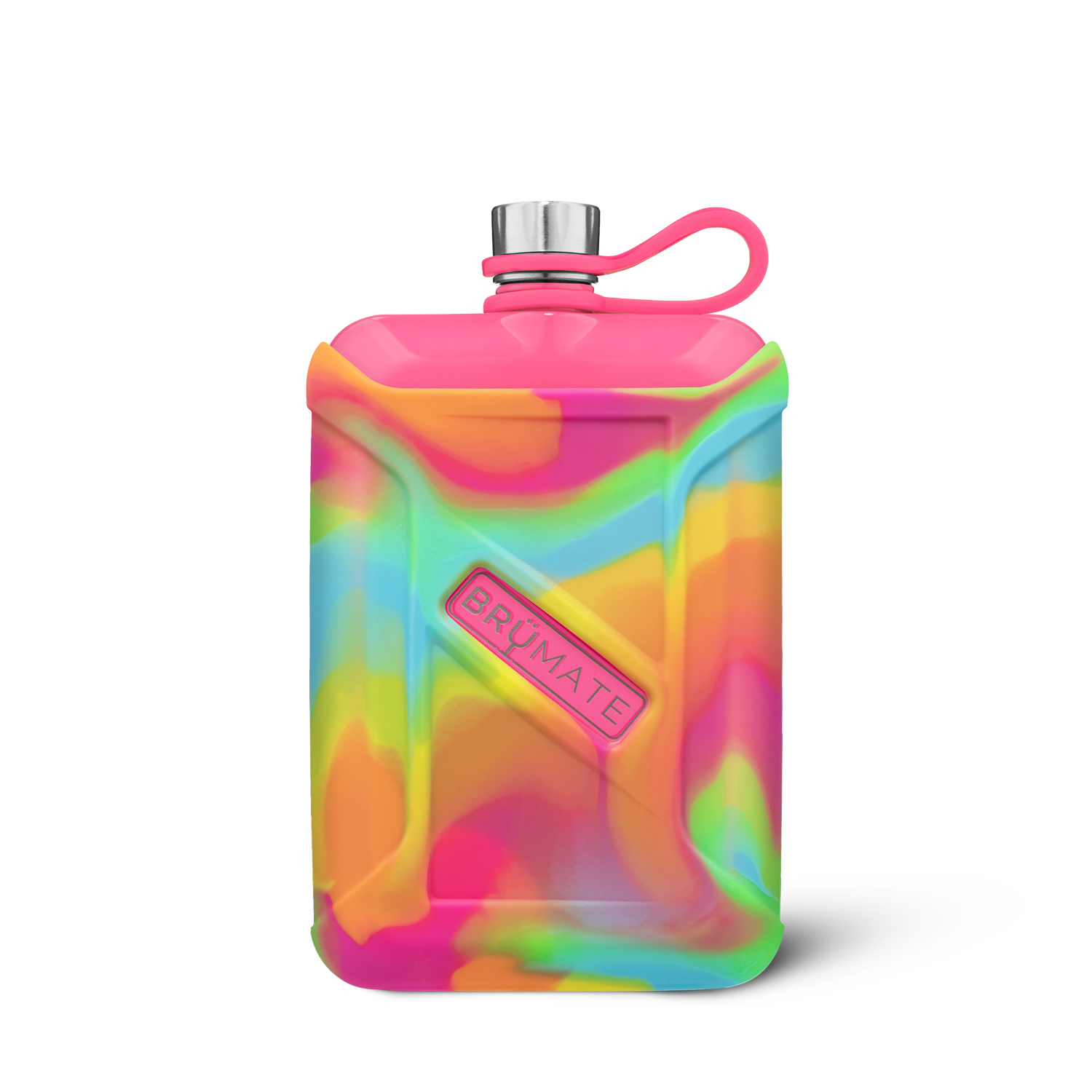 BRUMATE- Liquor Canteen Neon Pink 8oz