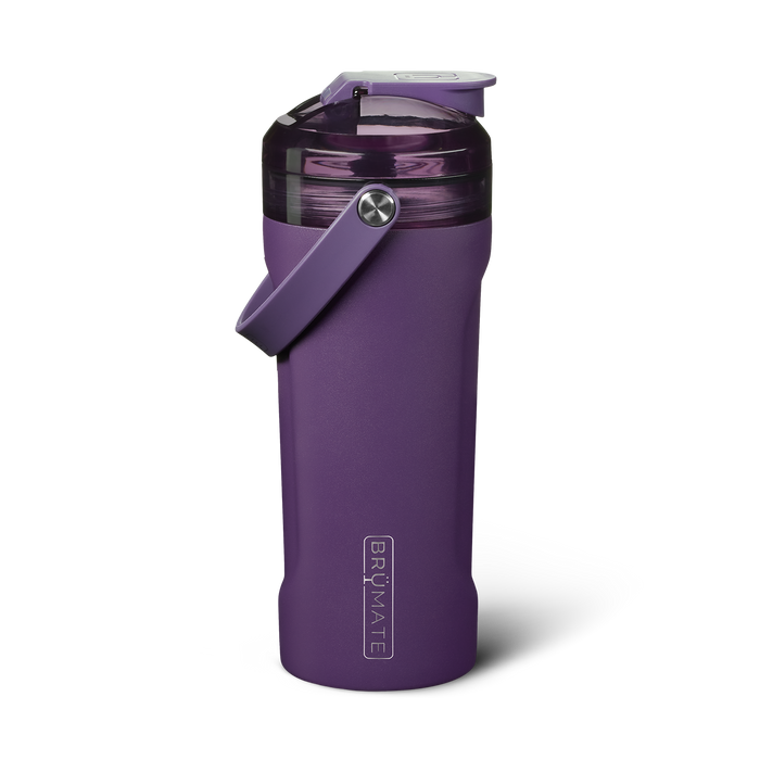 Blender bottles clear, Black and Purple, Mixers included.