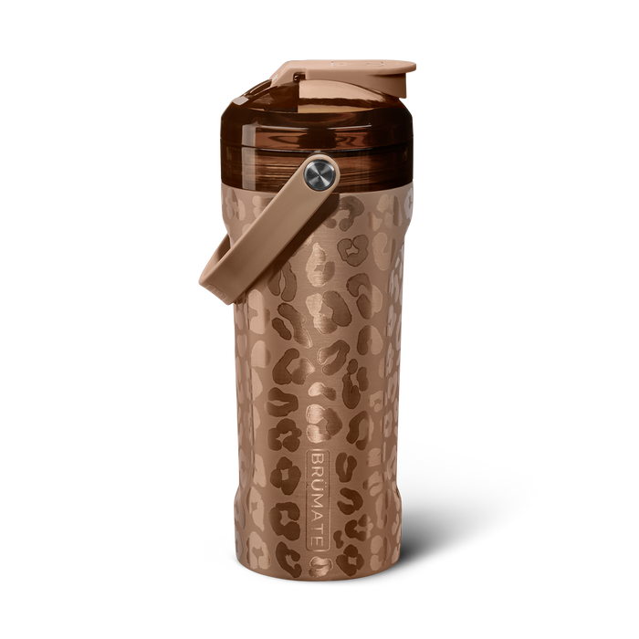 Hydrojug Stainless Steel Shaker Cup 24oz - Perfect for Protein Shakes, Pre-Workout Drinks, Iced Coffee - Easy Blending, Vacuum Insulated, Cup Holder