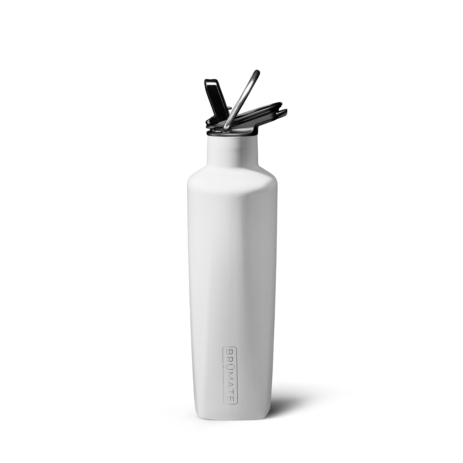 Brumate Flask – Glitter Ice White - Be Made