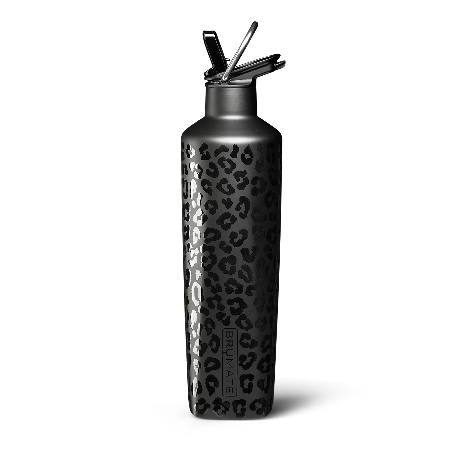 BruMate Rehydration Bottle | 25 oz - Onyx Leopard