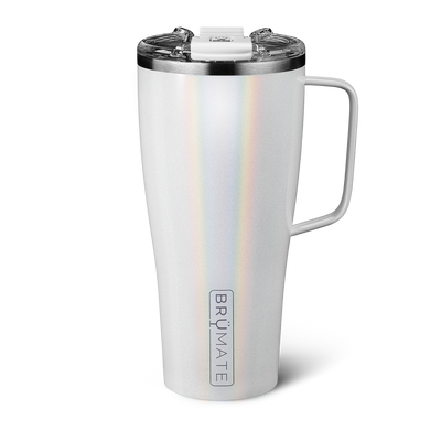 BruMate 16 oz Toddy BPA Free Vacuum Insulated Mug Gold Leopard Hot Cold Tea