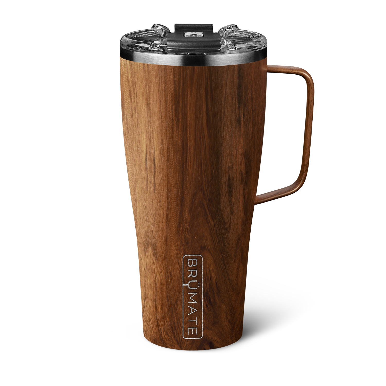 BruMate Hopsulator Trio 16 oz 3-in-1 Walnut BPA Free Vacuum Cup/Tumbler 