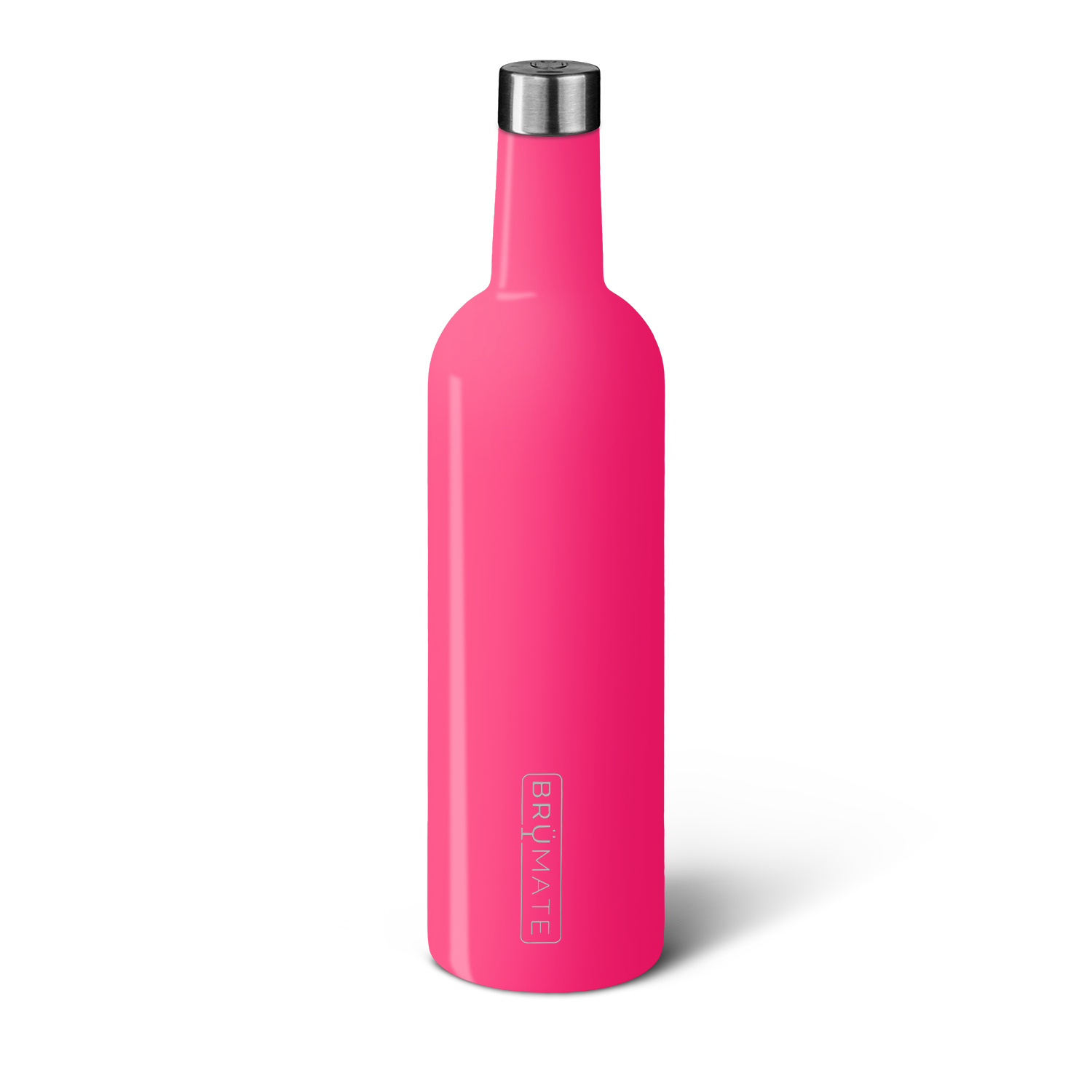 Neon Pink Water Bottle