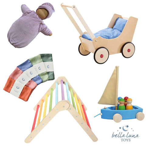 Curated selection of gifts for toddlers