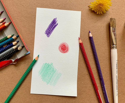 An Easy Watercolor Pencil Tutorial