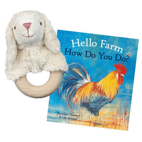 Hello Farm & Senger Sheep Teething Ring