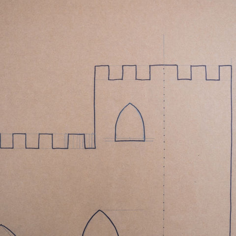 Cardboard Castle Crenons and Merlins - Bella Luna Toys Blog