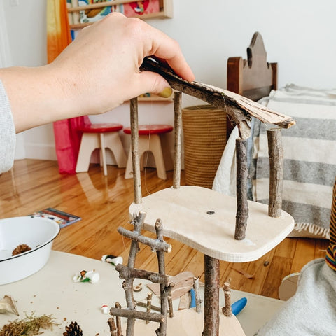 DIY Fairy House building kit from Bella Luna Toys