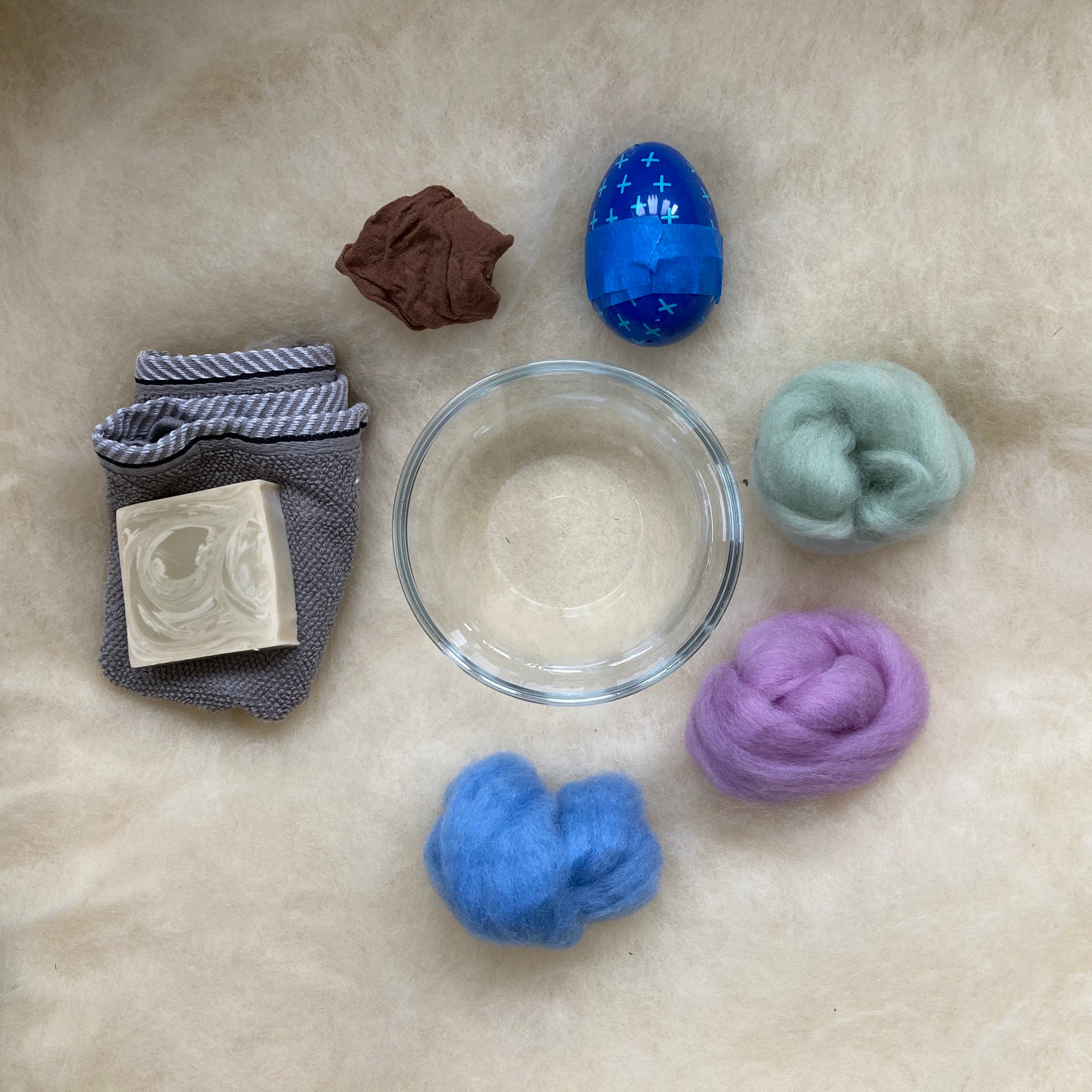 Wet Felting Materials | Bella Luna Toys