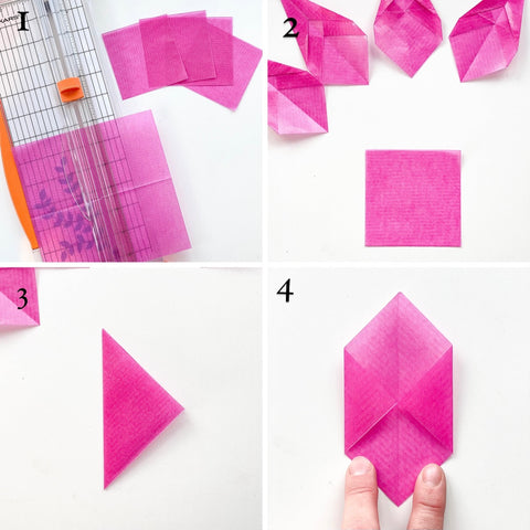 3 ways to fold Waldorf window stars with kite paper.