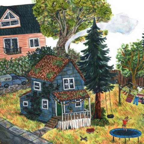 The Blue House by Phoebe Wahl