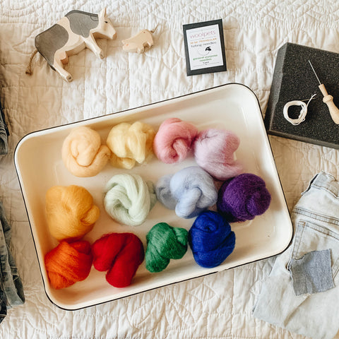 How To Mend and Patch with Needle Felting