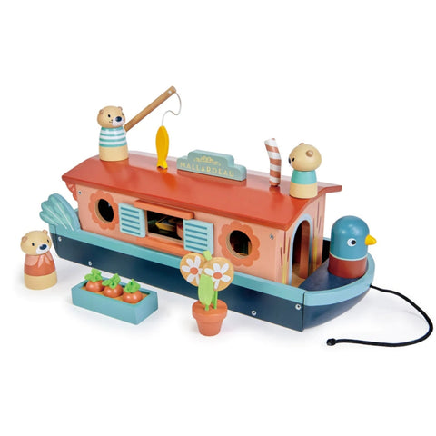 Tender Leaf Toys Otter Canal Boat