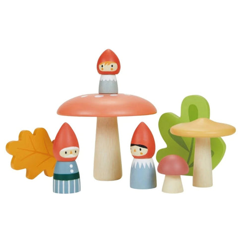 Woodland Gnome Family Tender Leaf Toys