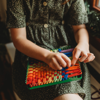 Potholder weaving | Bella Luna Toys