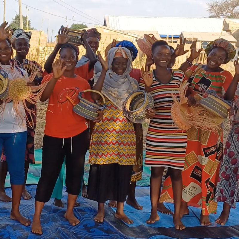 Ten by Three bolga basket makers.