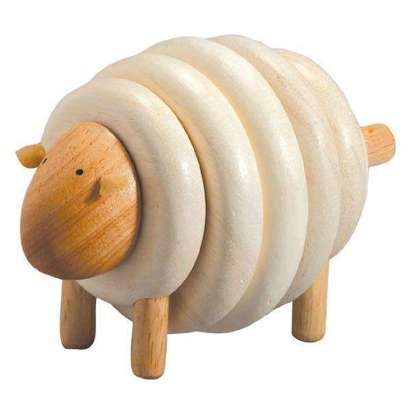 Plan Toys Wooden Lacing Sheep