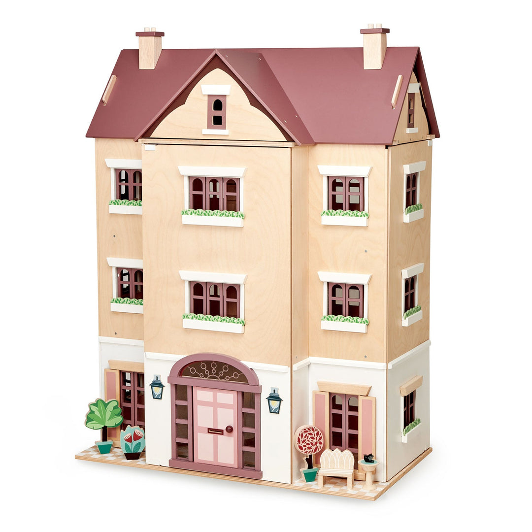 Rosewood Cottage Mini Wooden Dollhouse