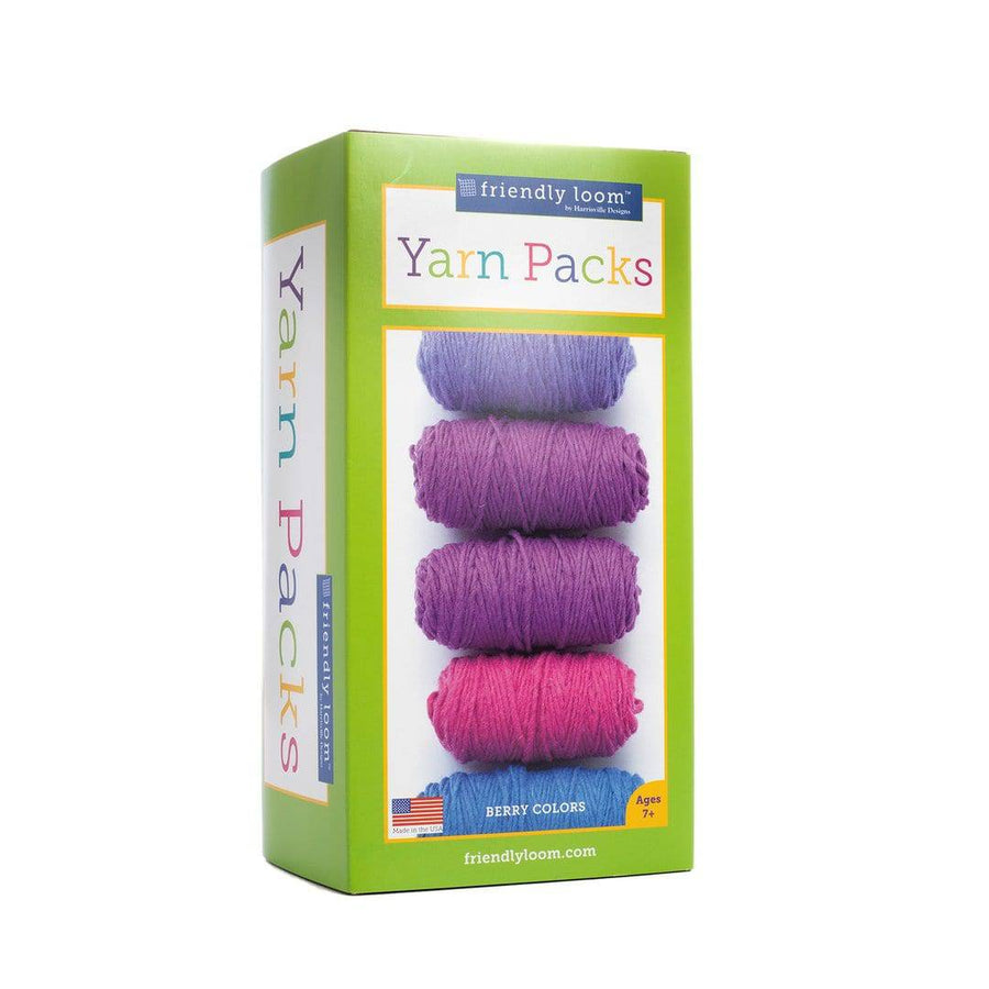 Harrisville Designs - Replacement Wool Weaving Yarn - Berry - Bella Luna Toys