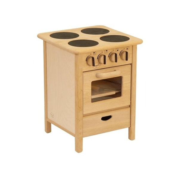 wooden play oven