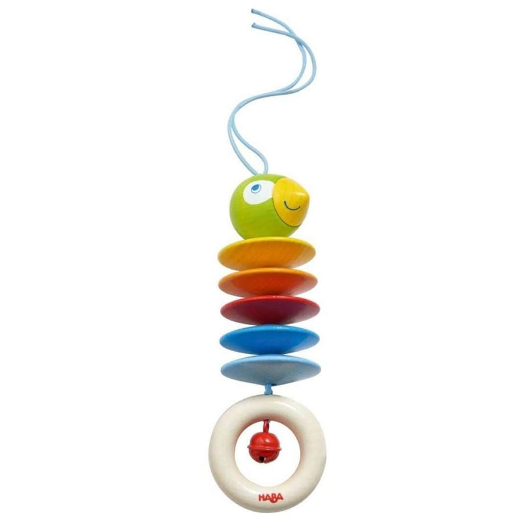 HABA Rainbow Whirls Pegging Game