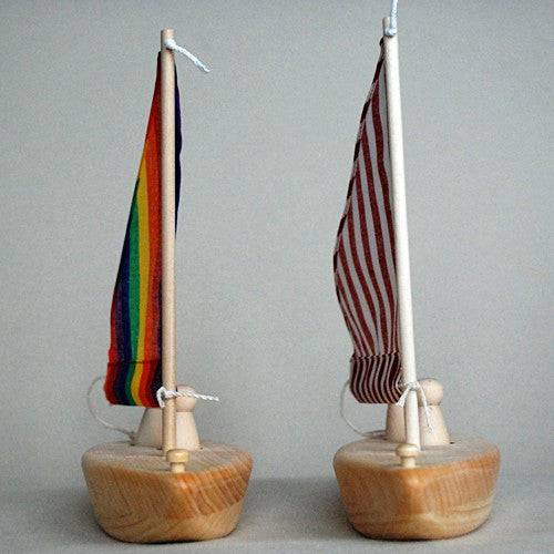 Wooden Sailboat | Toy Sailboat | Wooden Toy Boats | Bath Toys