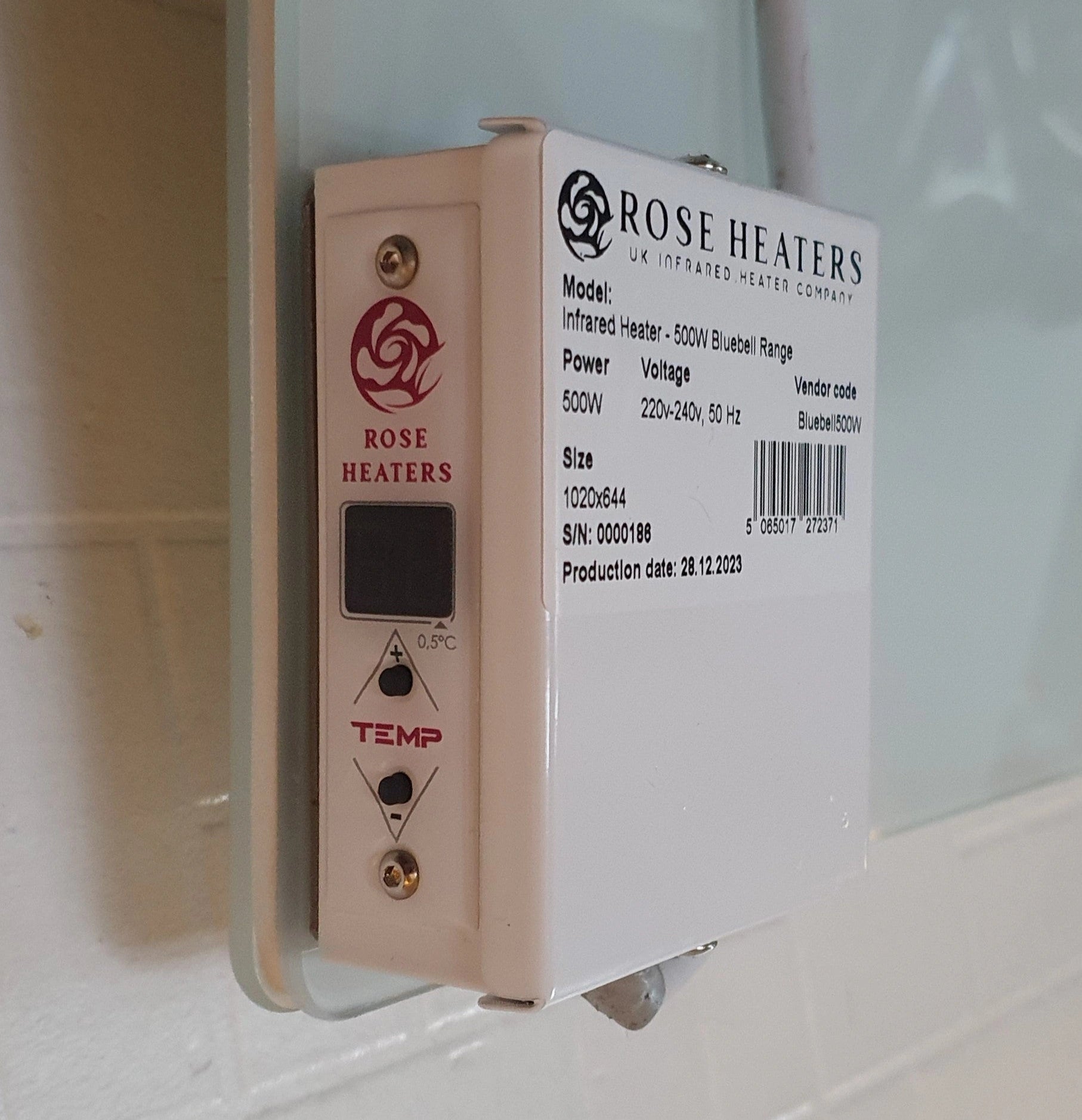 built-in thermostat