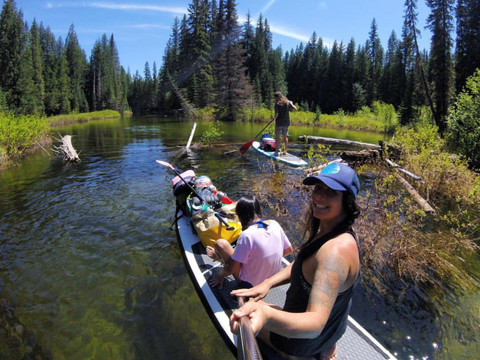 people on paddleboard