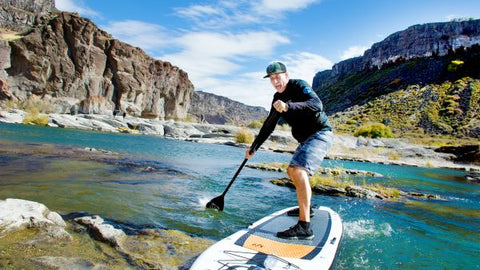 river standup paddleboard