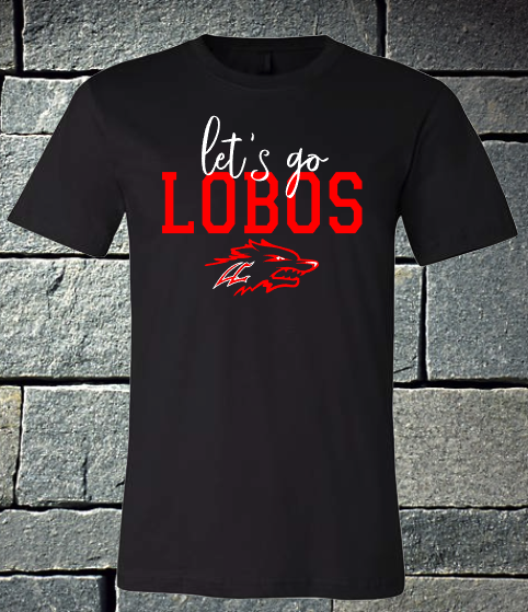 Let's Go Lobos Short sleeve – I Shine By Design