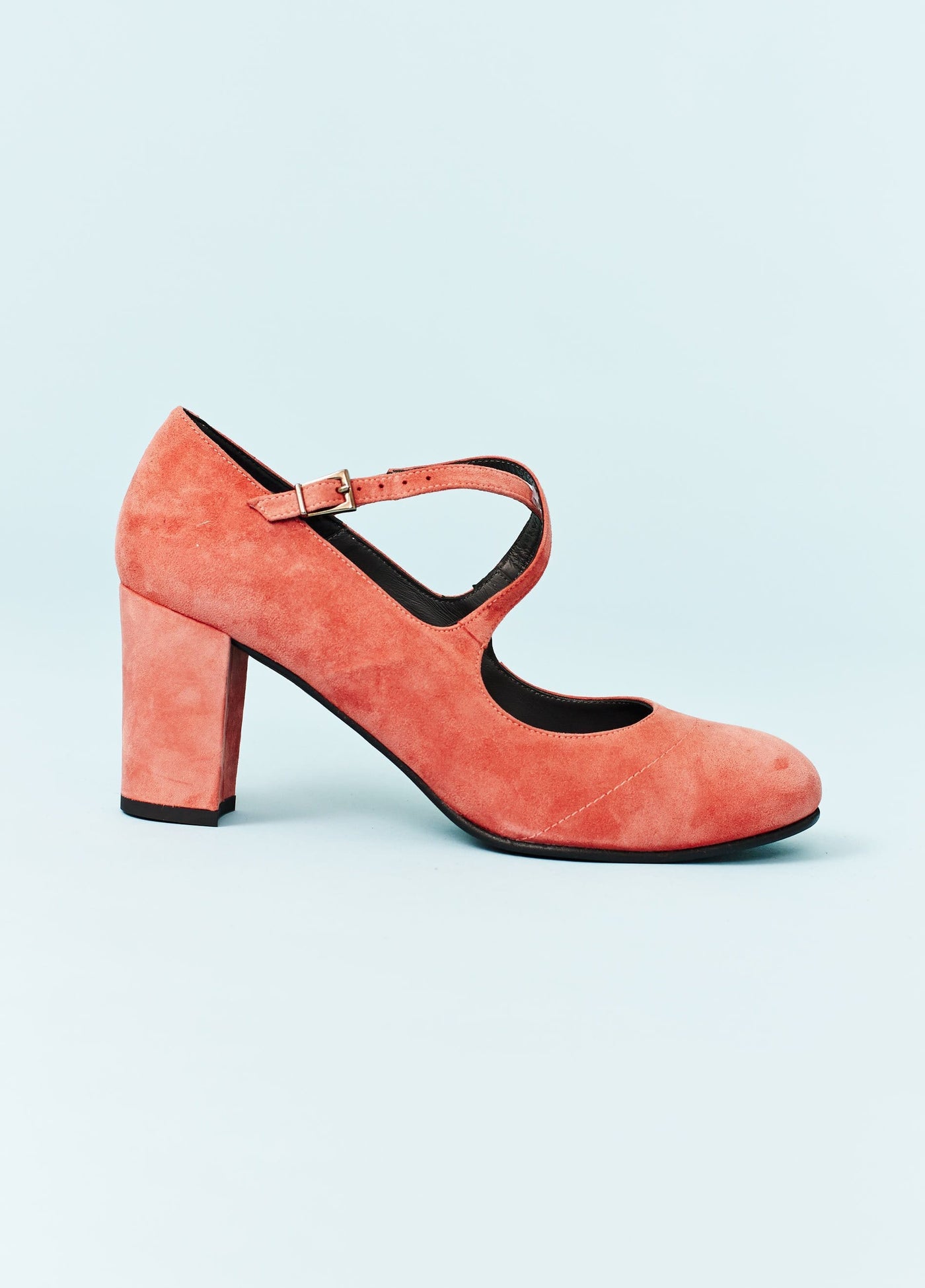 Pumps i rosa ruskind | Nordic Shoepeople | Køb online – Dress the