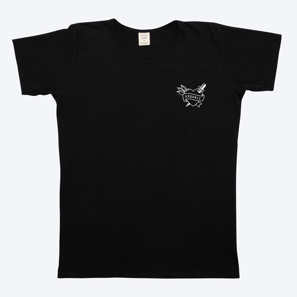 Mens Organic T-shirt Black