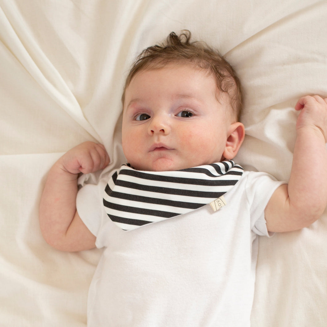 Stripe Organic Bib