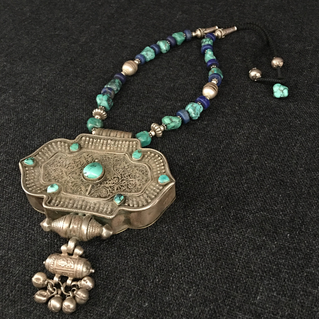 Antique Tibetan Gau Necklace | Jewelry | Mahakala Fine Arts