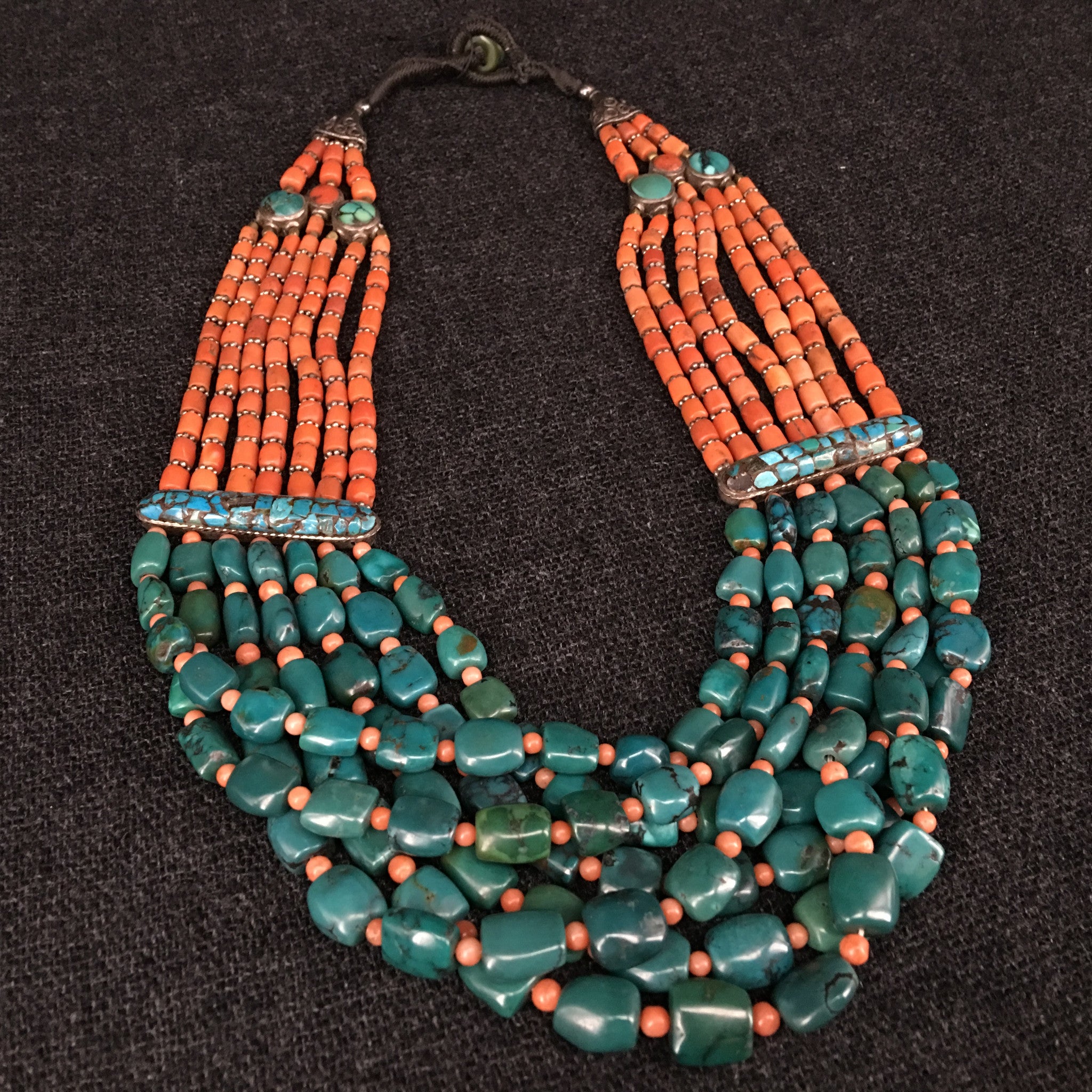 coral and turquoise necklace jewelry