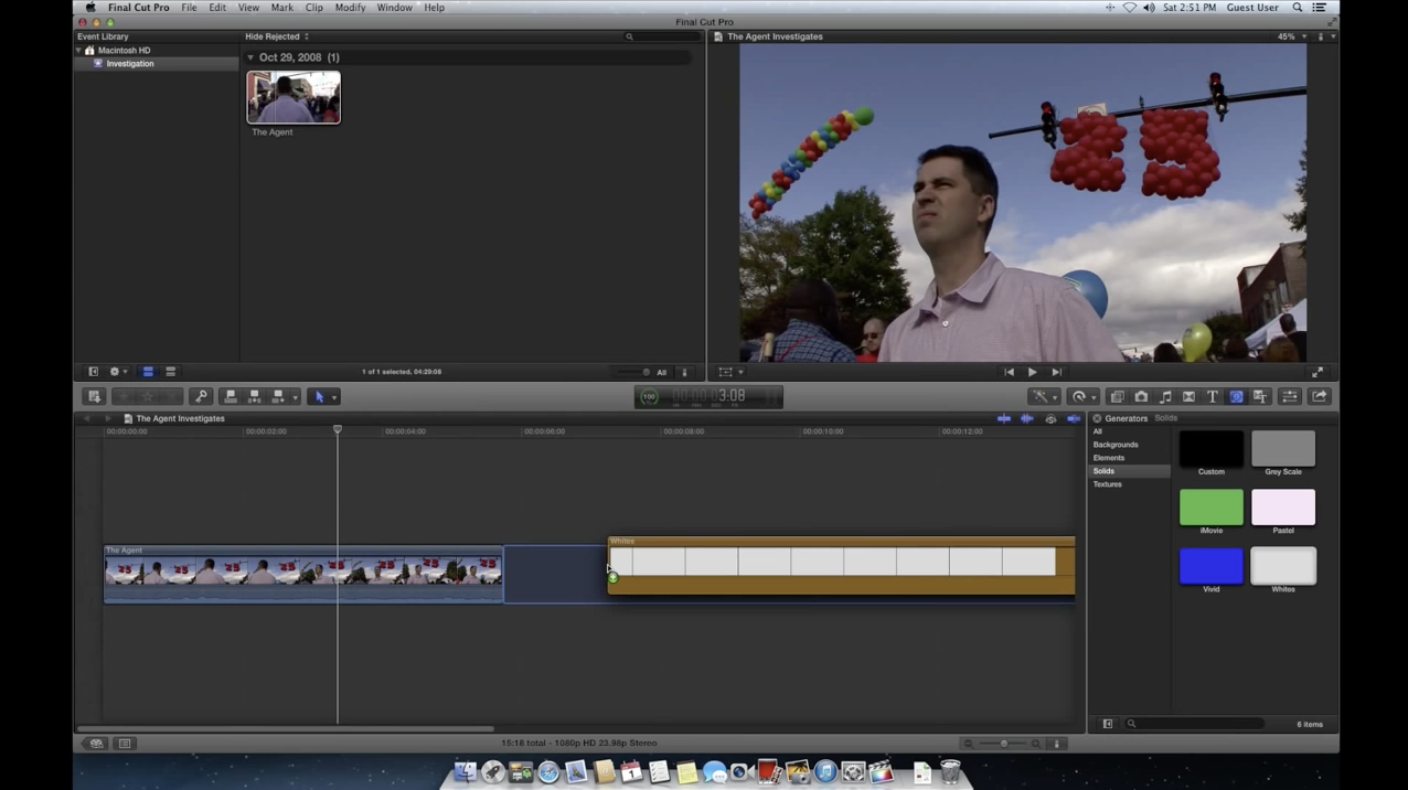 final cut pro 10.3.4 photo fade in fade out